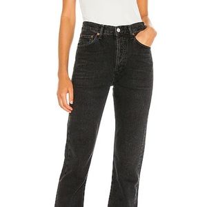 AGOLDE Lana Straight in Haywire